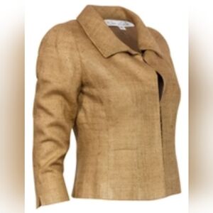 Oscar De La Renta Silk Jacket